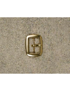 BOUCLE CEINTURE LAITON OS 4268 LARGEUR 32MM DORE