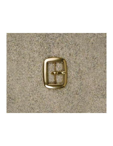 BOUCLE CEINTURE LAITON OS 4268 LARGEUR 32MM DORE