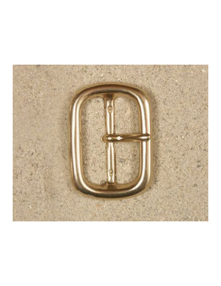 BOUCLE CEINTURE LAITON OS 4052 LARGEUR 40MM DORE