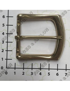 BOUCLE CEINTURE LAITON OS 4483 LARGEUR 40MM