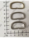 PASSANT CEINTURE LAITON OS 4117 - LARGEUR 30MM