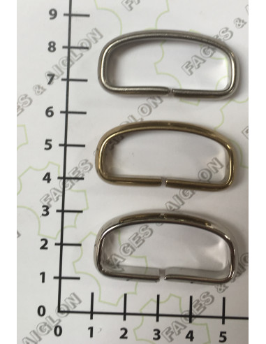 PASSANT CEINTURE LAITON OS 4118 - LARGEUR 35MM