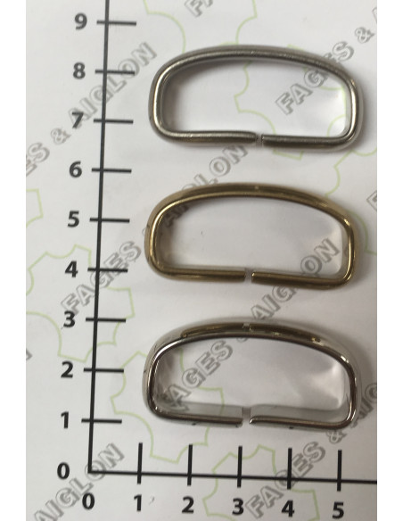 PASSANT CEINTURE LAITON OS 4118 - LARGEUR 35MM