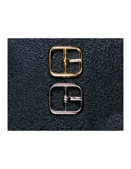 BOUCLE CHAUSSURE ZAMAK ACIER F10491