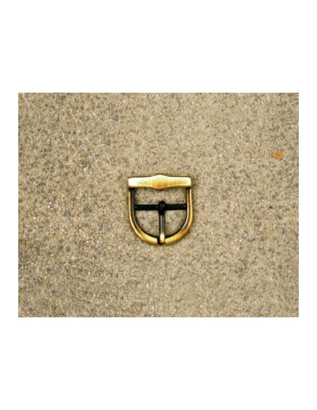 BOUCLE CEINTURE ZAMAK ACIER 1631 BRONZE