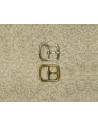 BOUCLE CEINTURE ZAMAK ACIER 55500