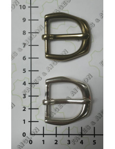 BOUCLE CEINTURE ZAMAK ACIER Y 11625 LARGEUR 25MM 2