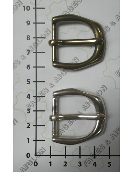 BOUCLE CEINTURE ZAMAK ACIER Y 11625 LARGEUR 25MM