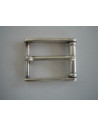 BOUCLE CEINTURE ZAMAK ACIER Y 11625 VIEIL ARGENT