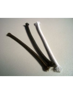 ELASTIQUE ROND 3MM NOIR-BLANC-MARRON