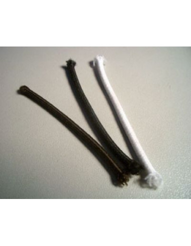 ELASTIQUE ROND 3MM NOIR-BLANC-MARRON