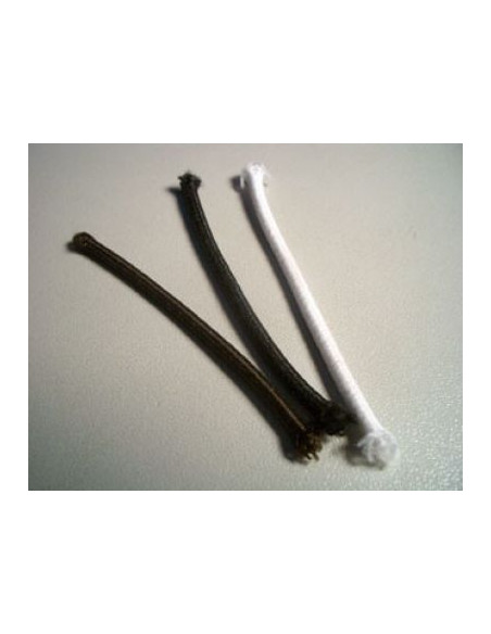 ELASTIQUE ROND 3MM NOIR-BLANC-MARRON