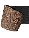ELASTIQUE 15CM - BICOLORE NOIR/MARRON
