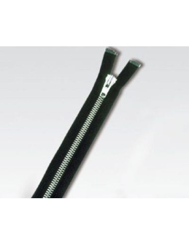 FERMETURE METAL PERFECTO MAILLE 8MM ARGENTEE SEPARABLE