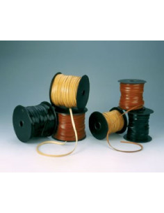 LANIERE CHEVRE VEGETAL 3MM - BOBINE 50M.