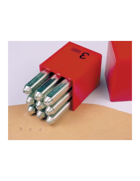 JEU DE CHIFFRES A FRAPPER- 3MM - VERGEZ BLANCHARD