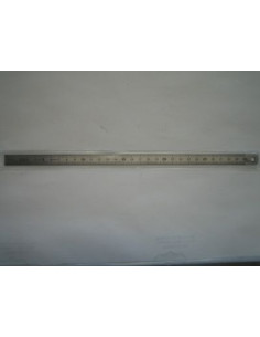 REGLET ACIER INOXYDABLE - FLEXIBLE - 1 FACE CM-MM - 1 FACE CM-MM-½MM