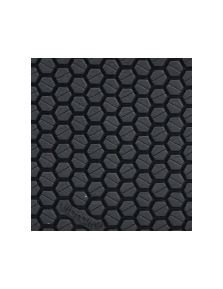 PLAQUE CAOUTCHOUC FEU &amp; HUILES SAFE WALKING 7120 NOIR 4MM - VIBRAM