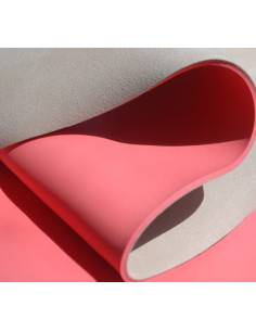 PLAQUE PORON® SUPERSOFT 92 ROUGE SHALIMAR 3MM - ROGERS CORPORATION