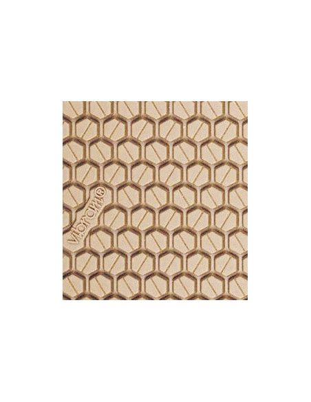 PLAQUE CAOUTCHOUC FEU &amp; HUILES SAFE WALKING 7120 CREME 4MM - VIBRAM