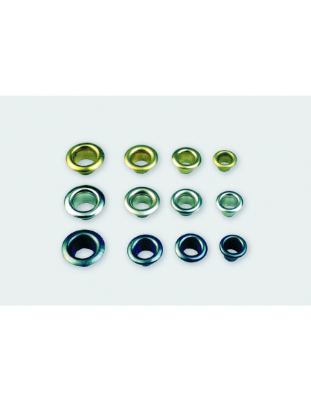 OEILLET LAITON 106 Ø INT 4.9MM EXT 10MM PAR 100