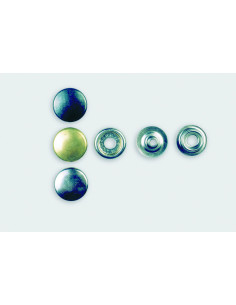 BOUTON-PRESSION DOT 212 Ø CALOTTE 12MM LAITON PAR 100