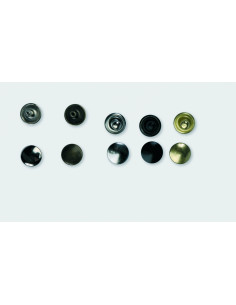 RIVET ACIER DOUBLE 036 COMPLET Ø10MM PIED 11MM PAR 1000