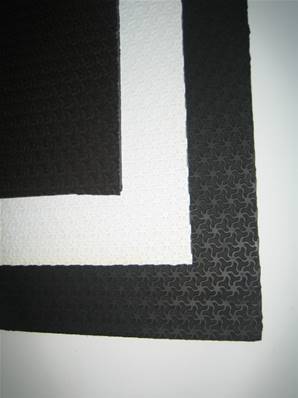 SEVILLA - PLAQUE - 96X60 - 3.5MM - noir-blanc-marron