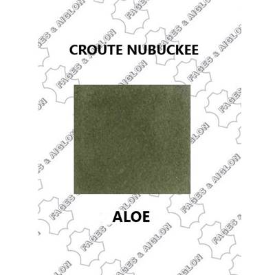 CROUTE  NUBUCKEE  14/16 COL ALOE 769