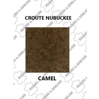 CROUTE  NUBUCKEE  14/16 COL CAMEL 